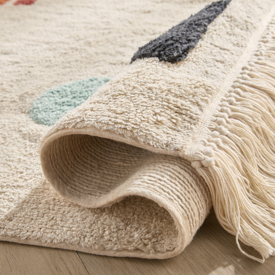 Tapis enfant coton biologique, Ivica