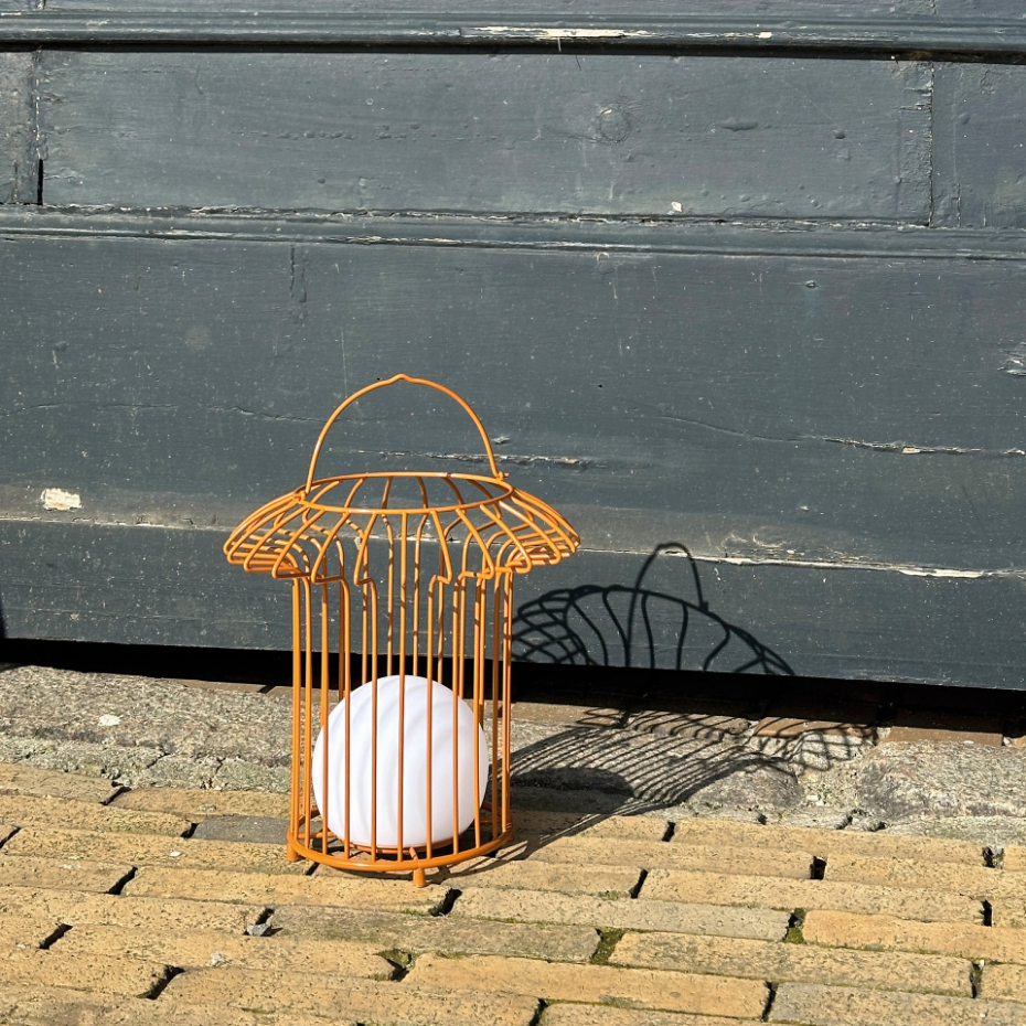 Lanterne en métal Basket