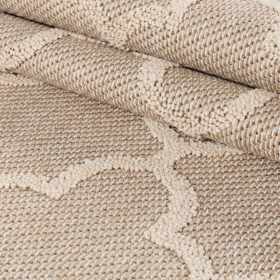 Tapis intérieur extérieur motif baroque PATARA