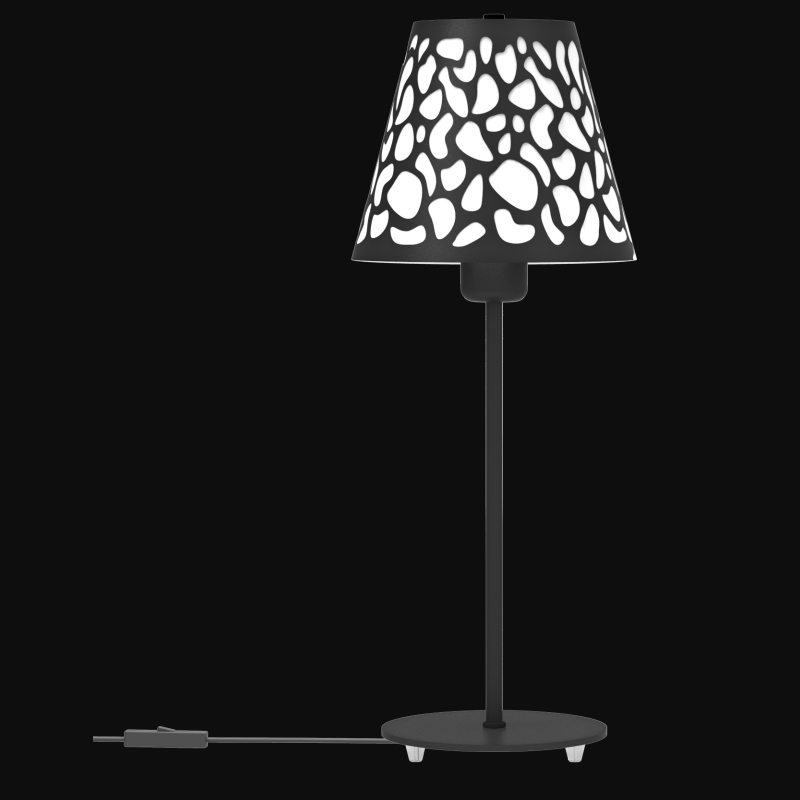 Lampe design en bois classique, NIHOA