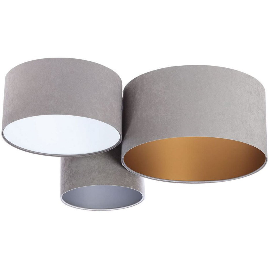 Plafonnier en tissu Trio