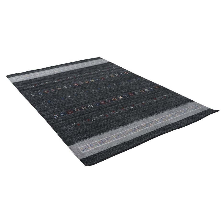 Tapis salon gabbeh Lori Dream Gold tissé main