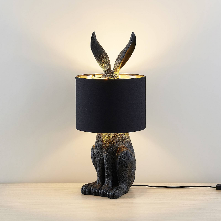 Lampe à poser en textile design, Lorentina