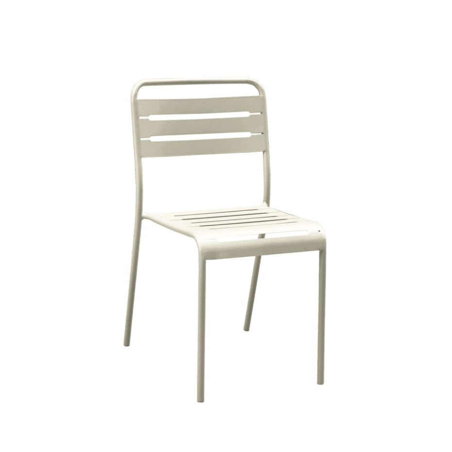 Table de jardin métal + 8 assises AMÉLIA