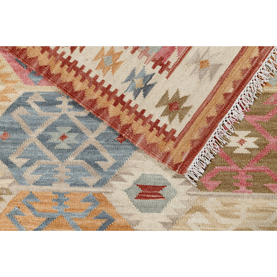 Tapis rectangulaire berbère multicolore 160 x 230 cm MOHA
