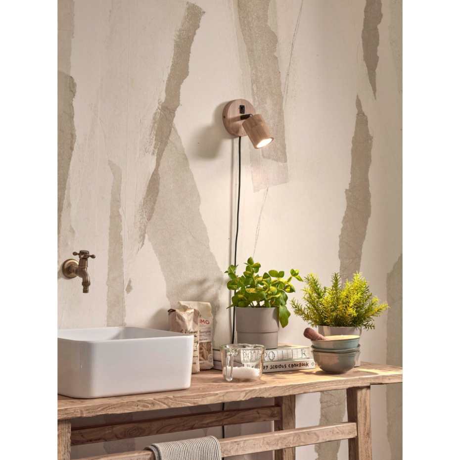 Lampe Murale Bambou JAVA