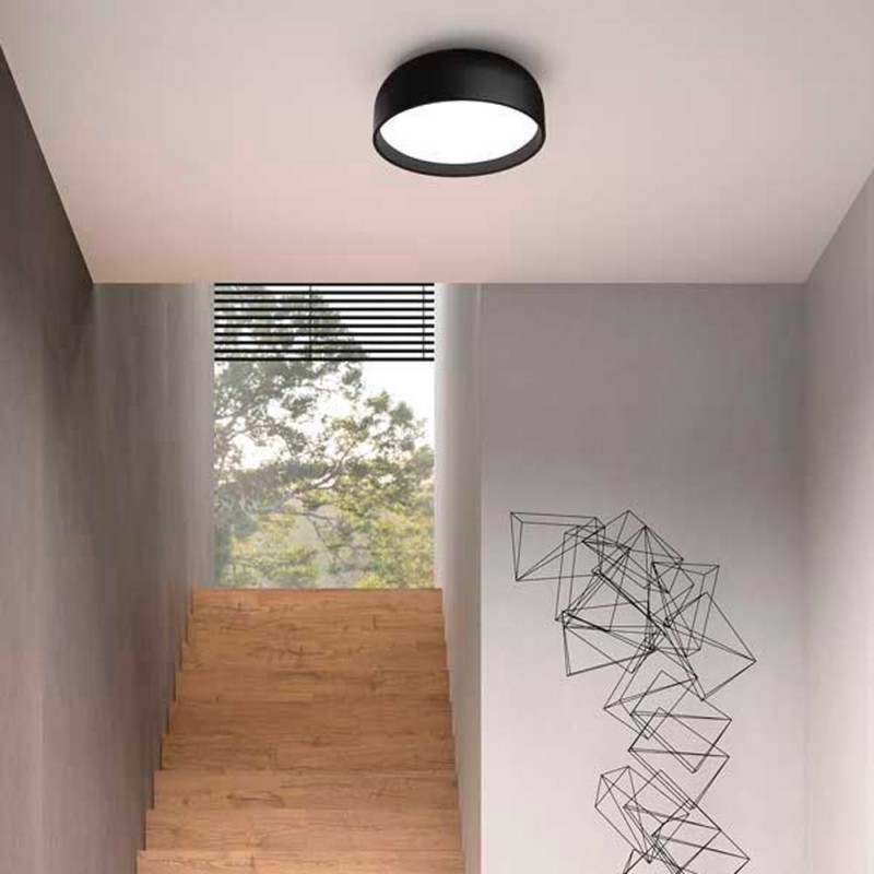 Plafonnier Tokio Noir Salle De Bain Ip44