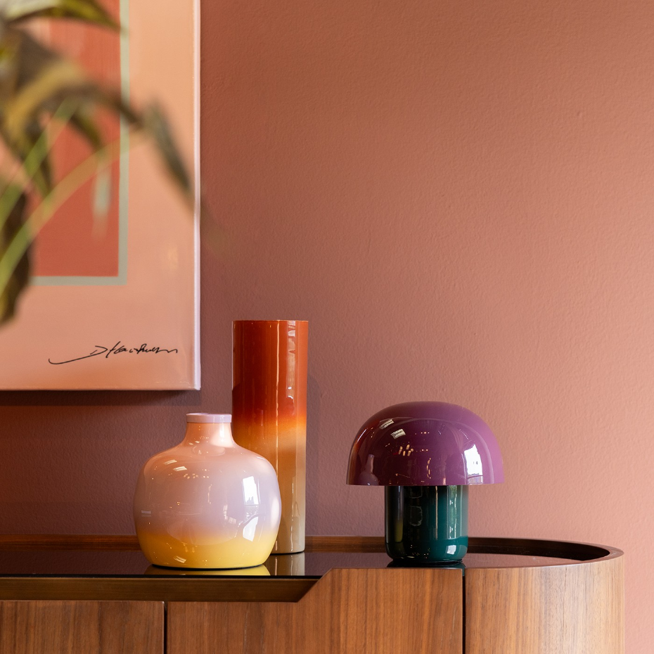 Lampe champignon en acier, MUSHROOM