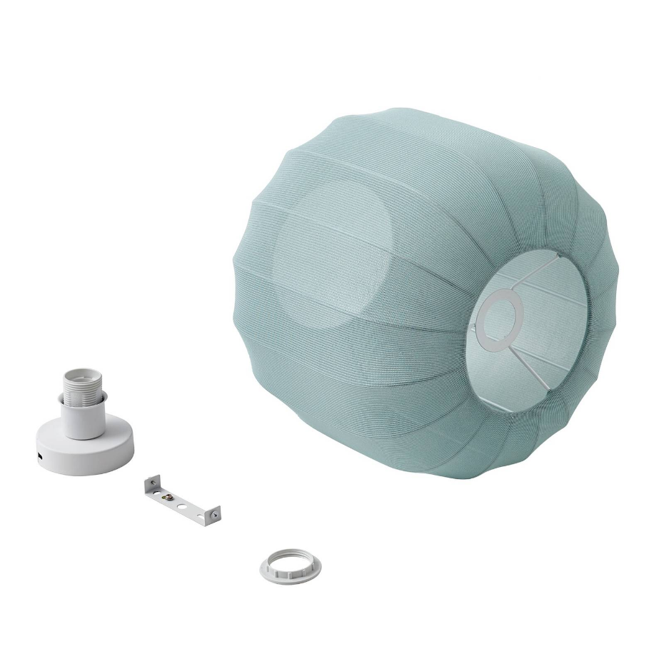 Plafonnier en textile scandinave, Helin