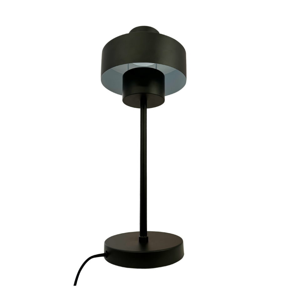 Lampe à poser en métal noir STOKE