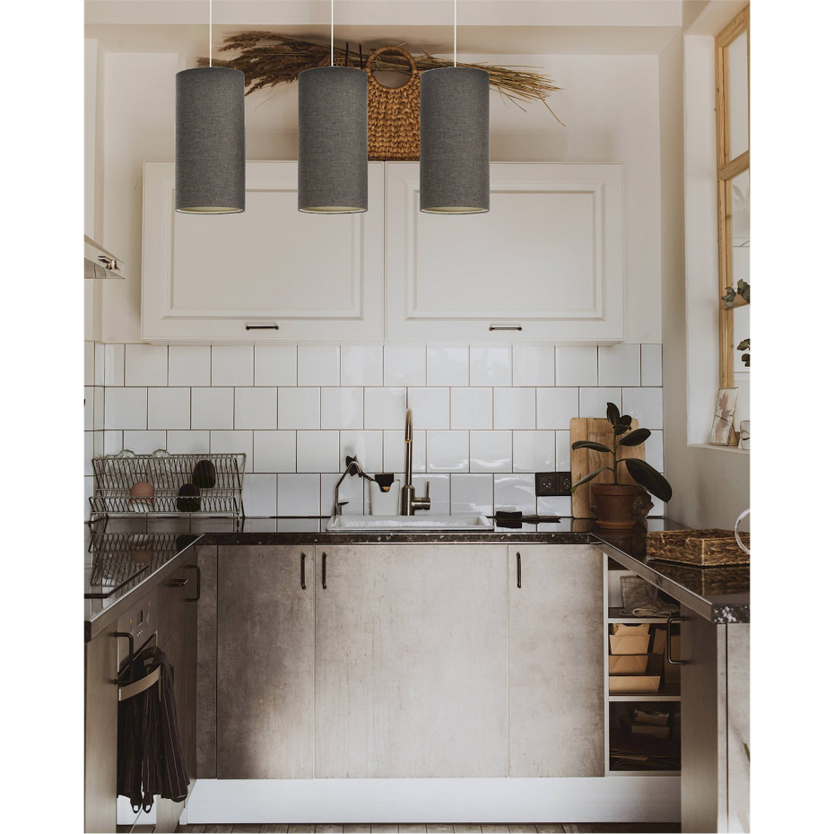 Suspension rectangulaire en tissu style boho Elegant