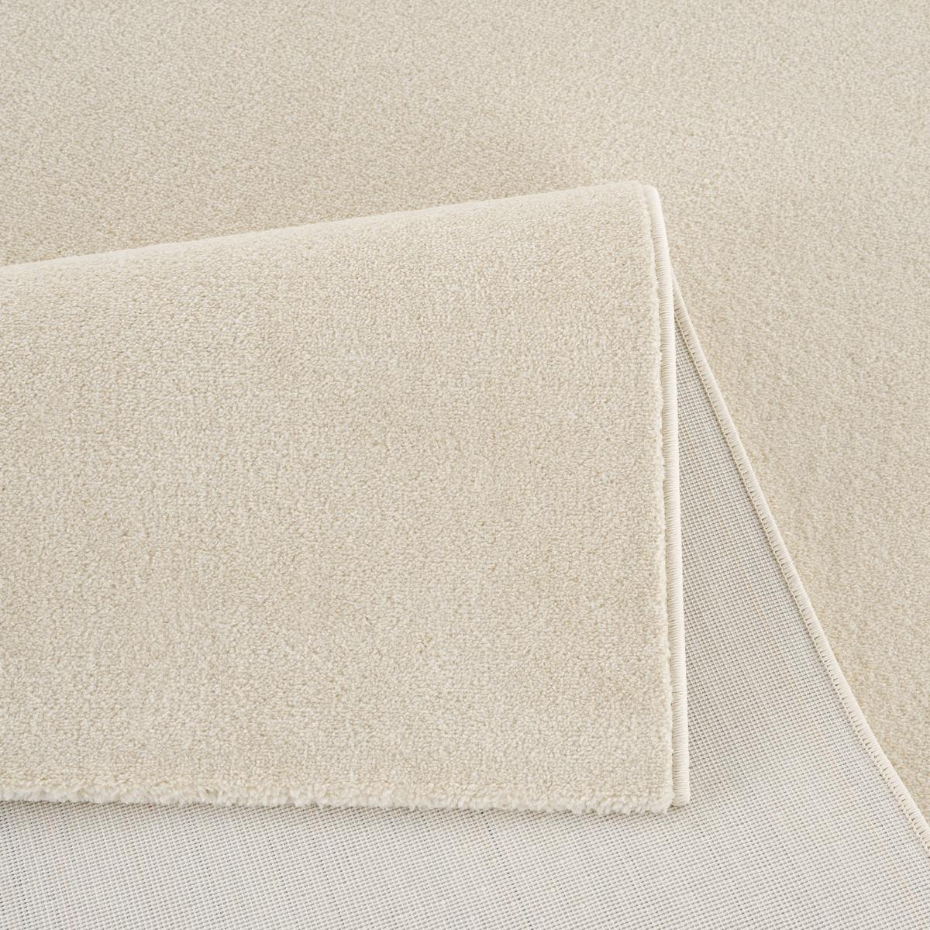 Tapis salon et chambre tissé motif uni NOSSA