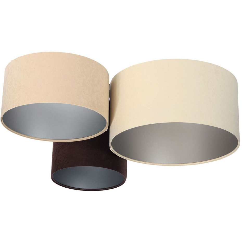 Plafonnier en tissu Trio