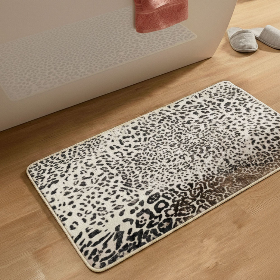 Tapis de bain imprimé doux - Aquata