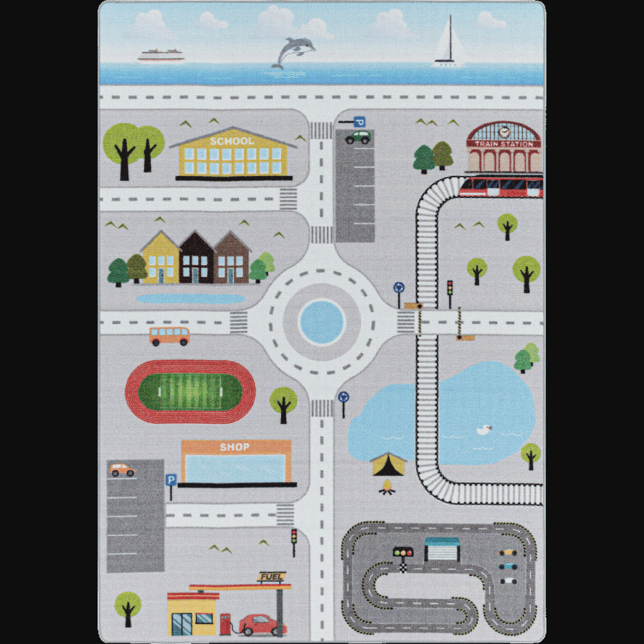 Tapis enfant Lavable 30° CIRPLAY