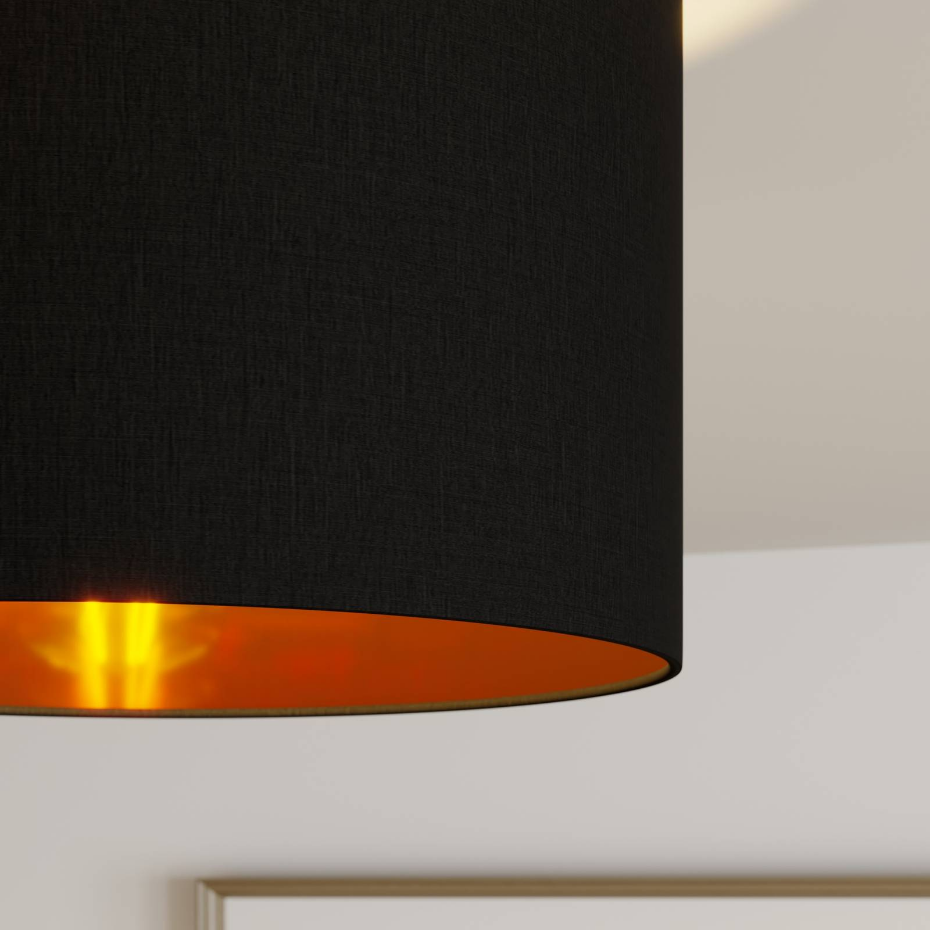 Plafonnier en textile moderne, Laurenz