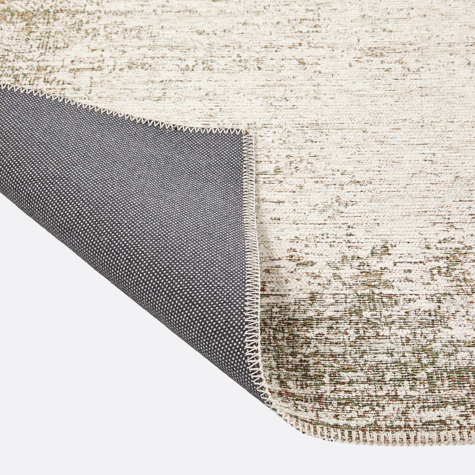Tapis tissé plat effet used, Inoka