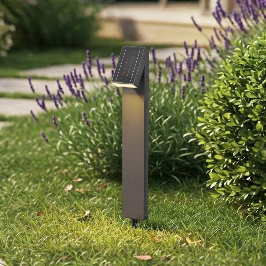 Lampe solaire en aluminium moderneLED