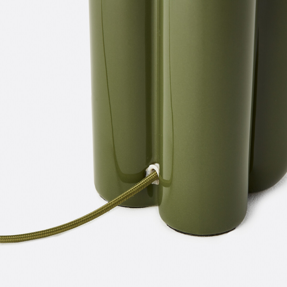 Lampe à poser céramique et lin, Malo