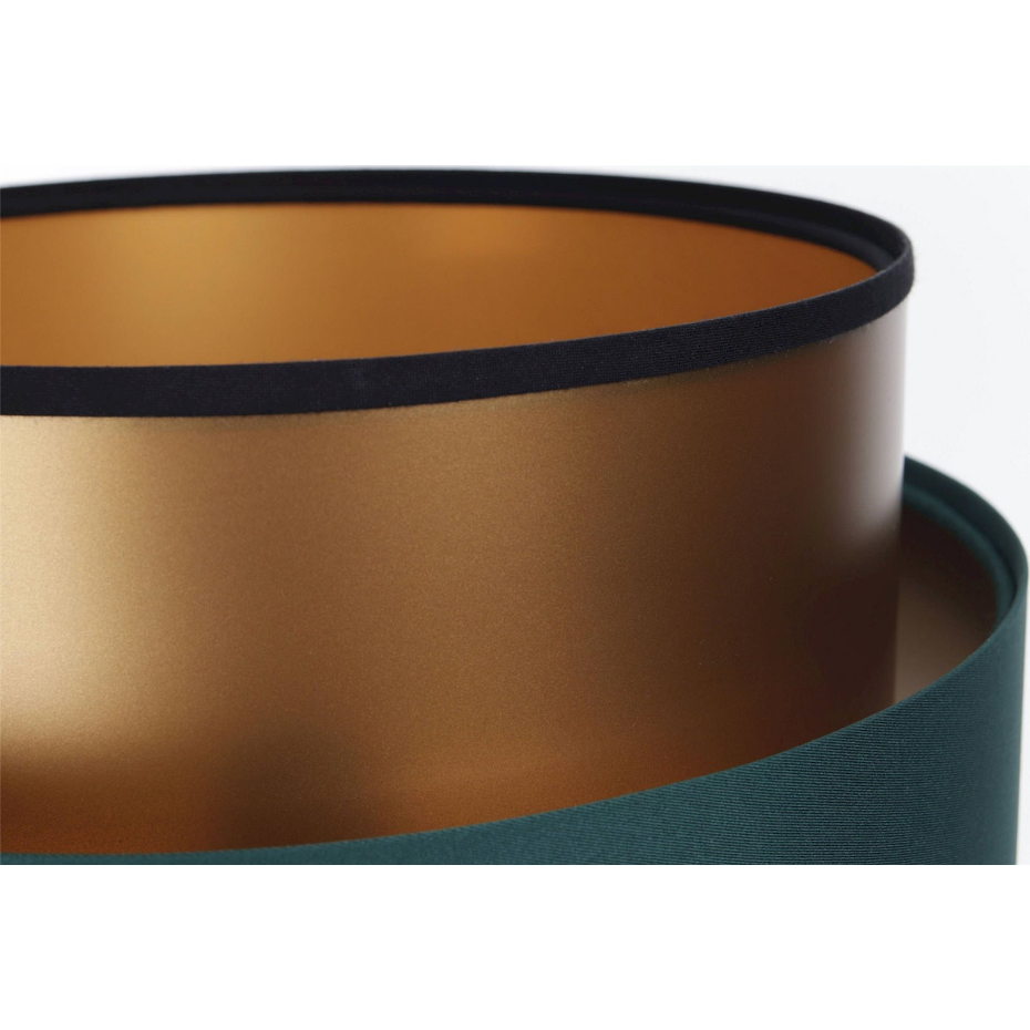 Lampe à poser en tissu rond Duo ellegant