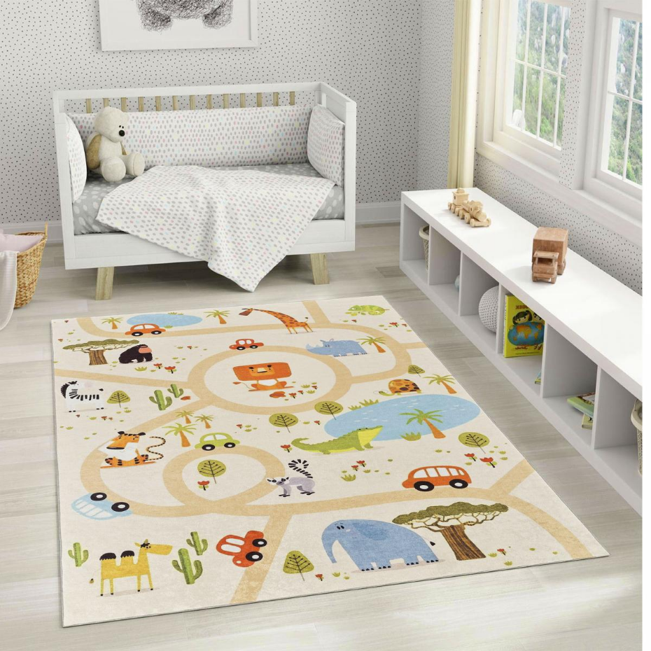 Tapis enfant LYN11 GPS, très doux et facile d'entretien