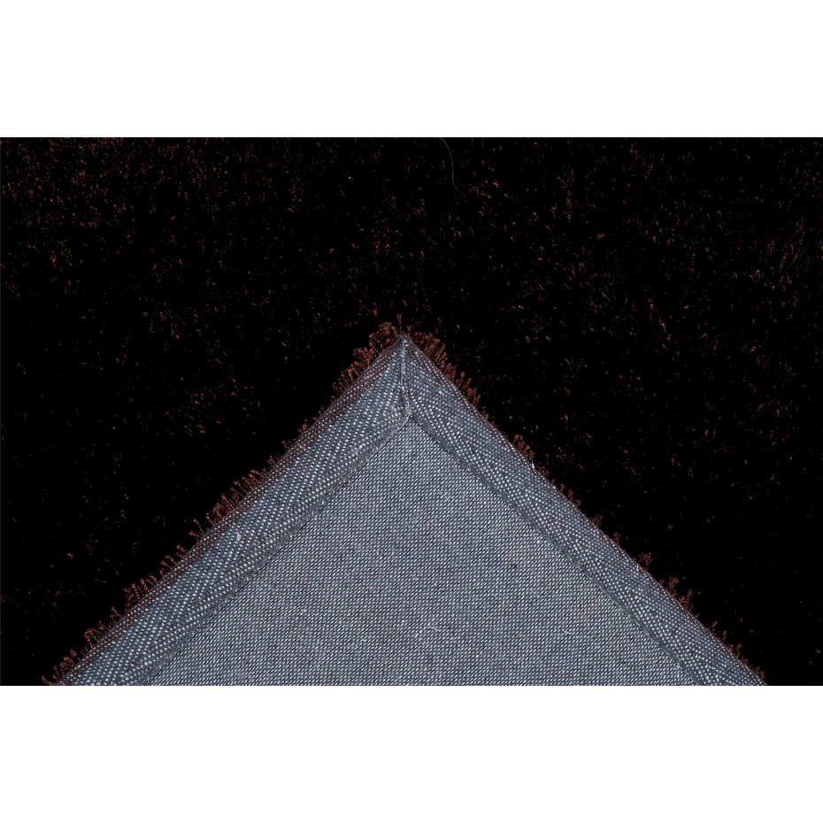 Tapis shaggy en polyester rectangulaire