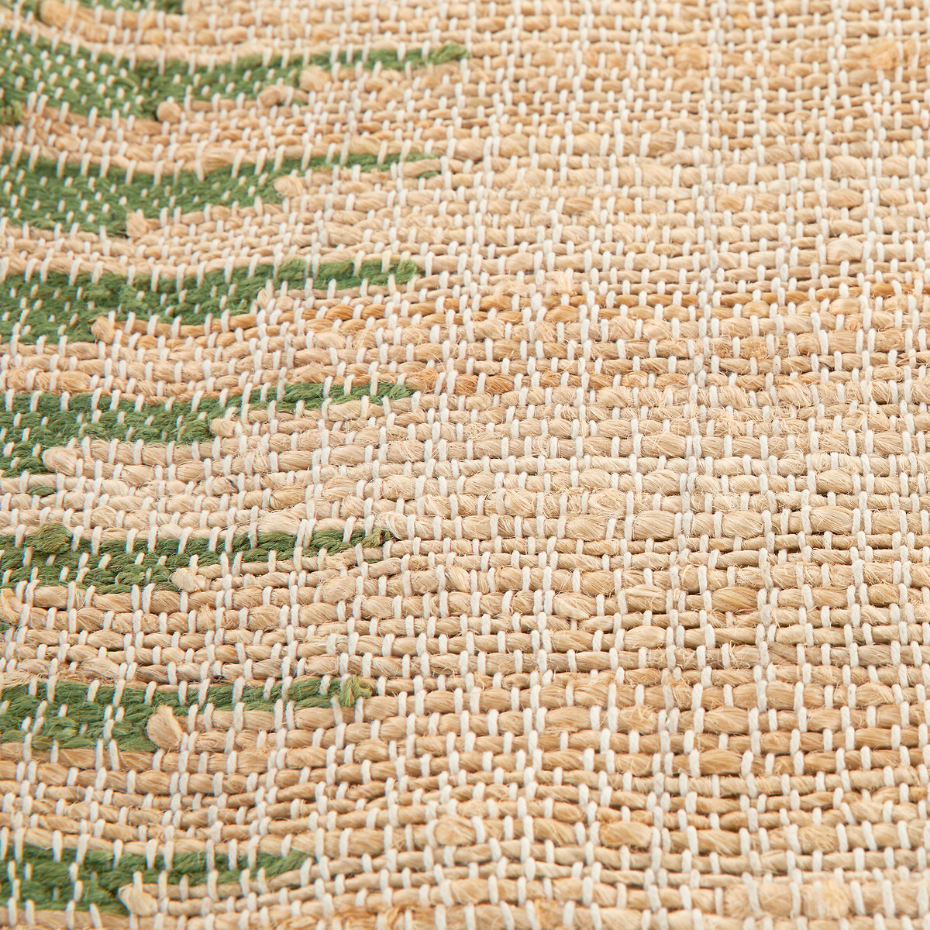 Tapis jute avec bordure, Gibela
