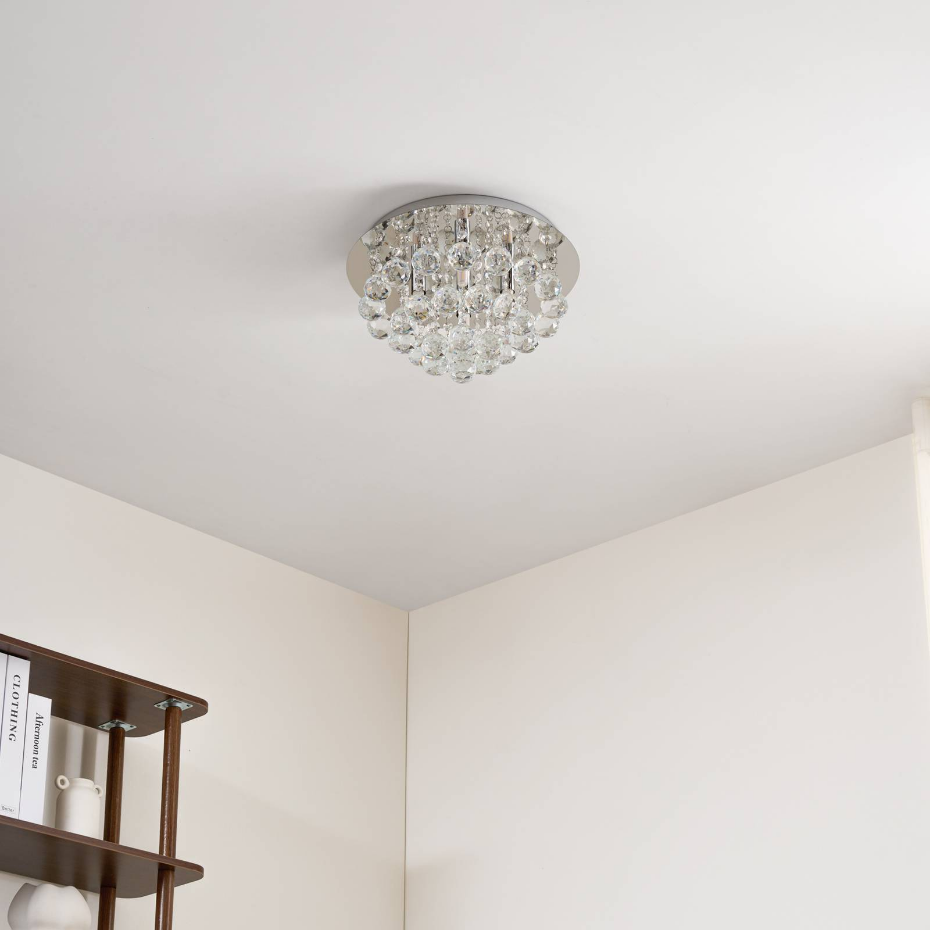 Plafonnier en cristal moderne, Antonino