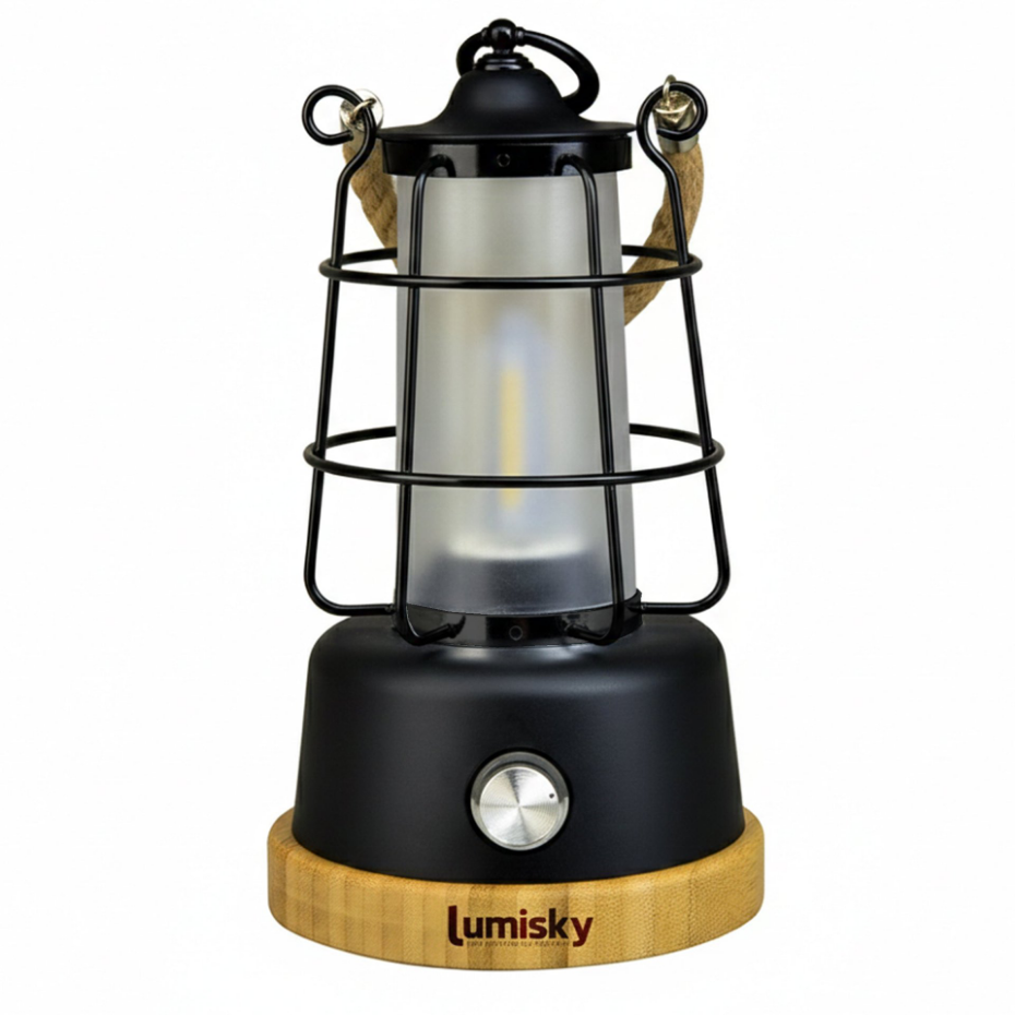 Lanterne sans fil corde WILDY H23CM