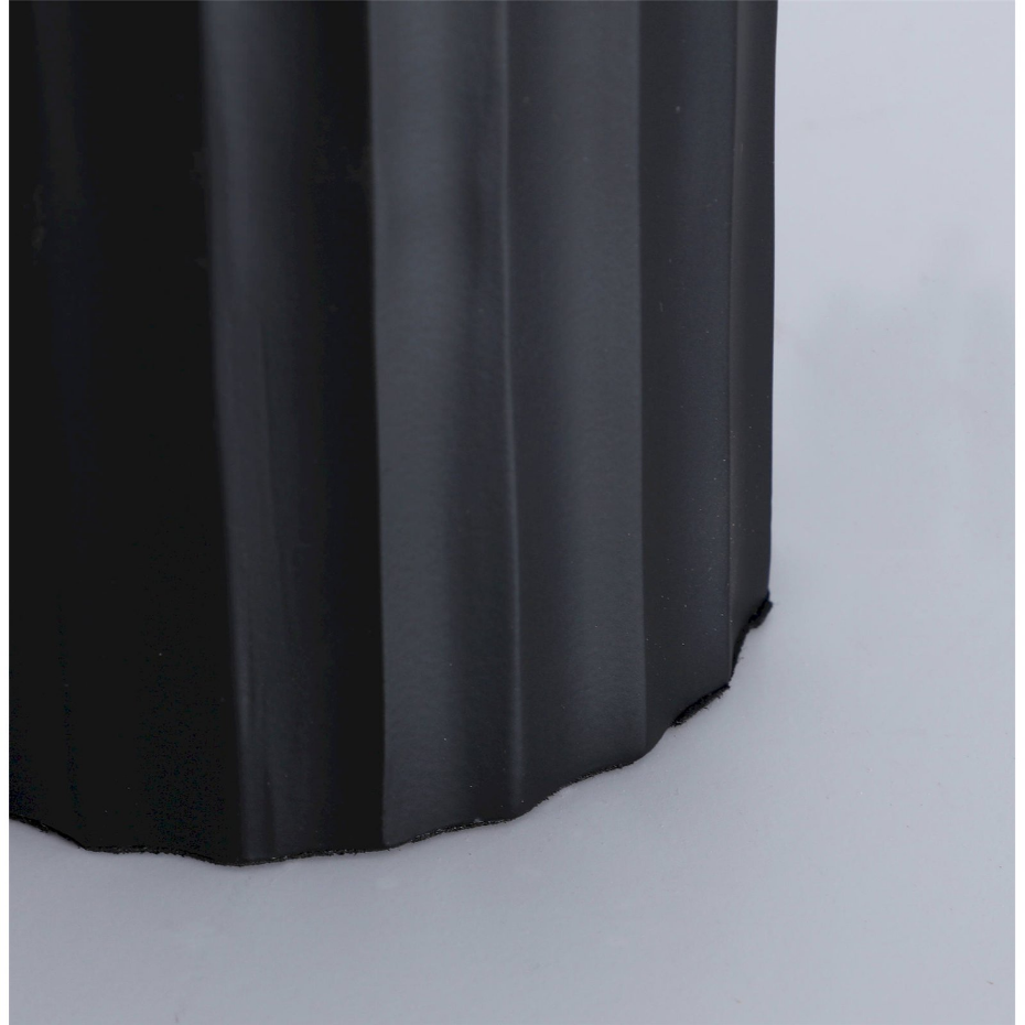 Lampe de table contemporaine finition nickel et aluminium