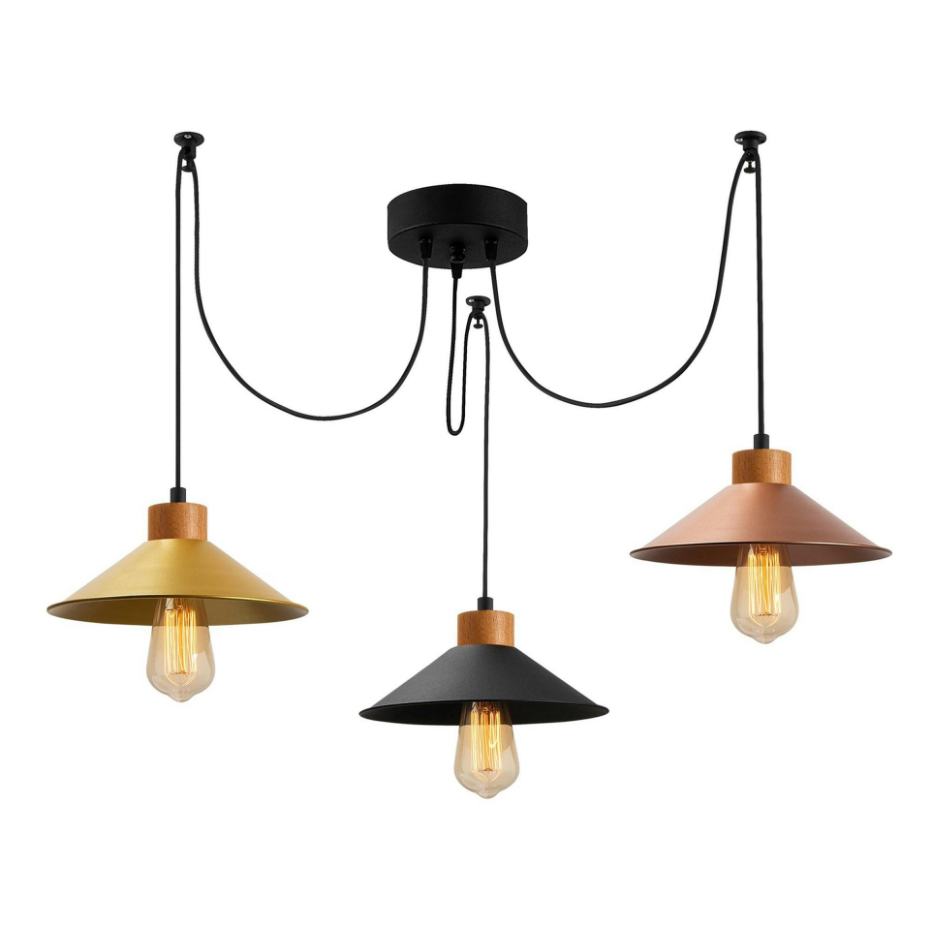 Suspension araignée 3 lampes IGDIR