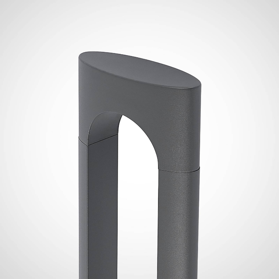 Lampadaire extérieur en aluminium moderneLED