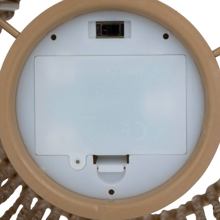 Lampe LED papier naturel ODA