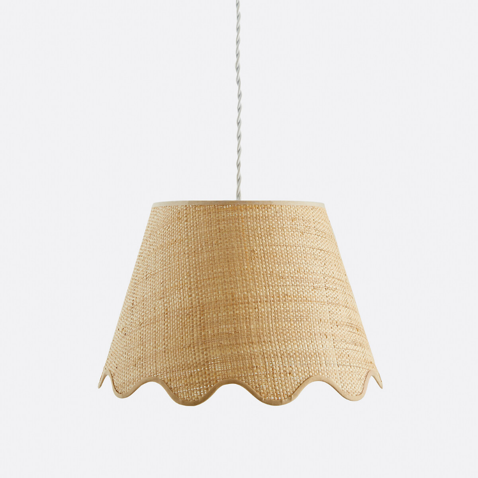 Suspension en raphia Ø35 cm, Dolkie
