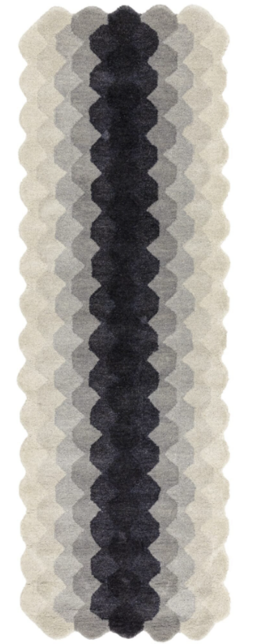 Tapis moderne tufté main en laine KERNEL