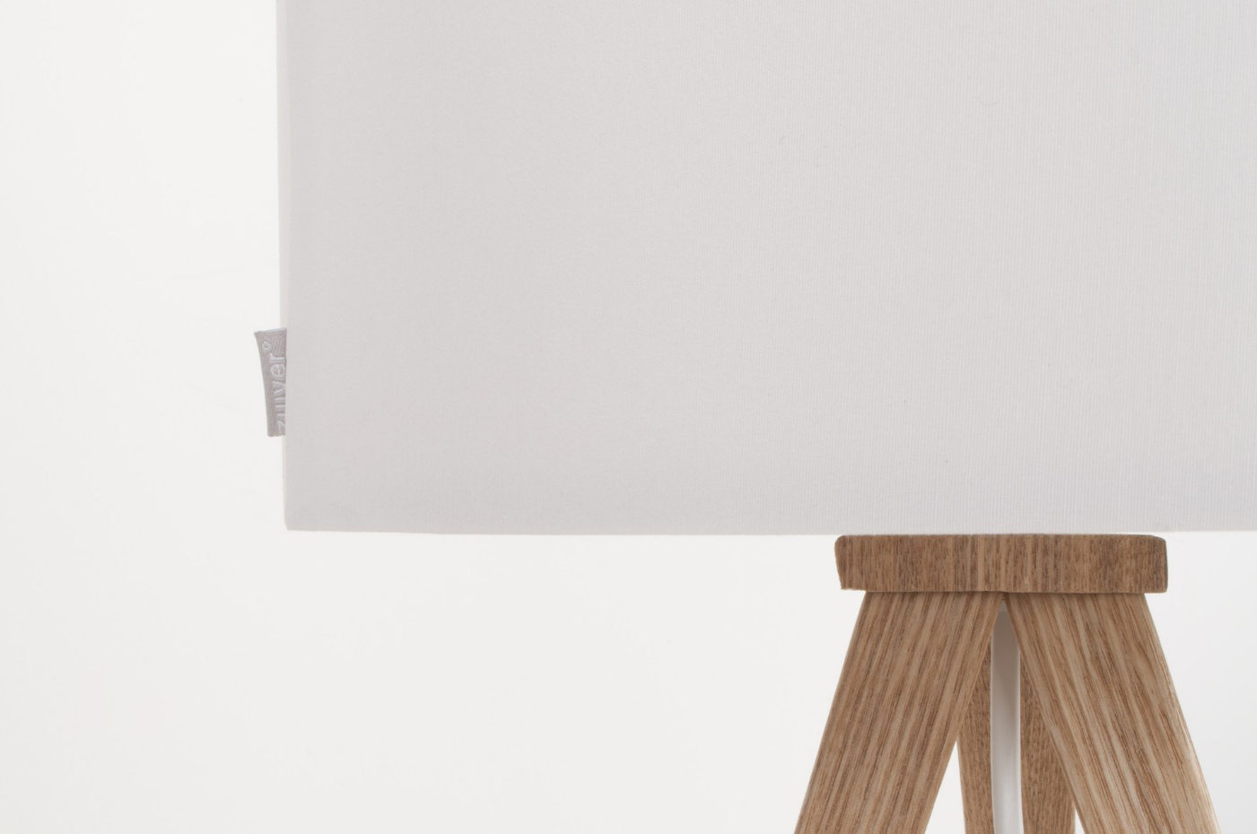 Lampe À Poser Tripod Wood Mini