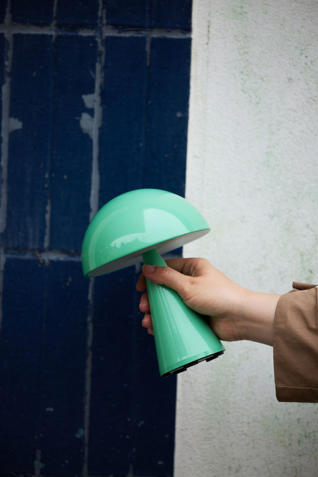 Lampe portable en fer et polycarbonate MUSH