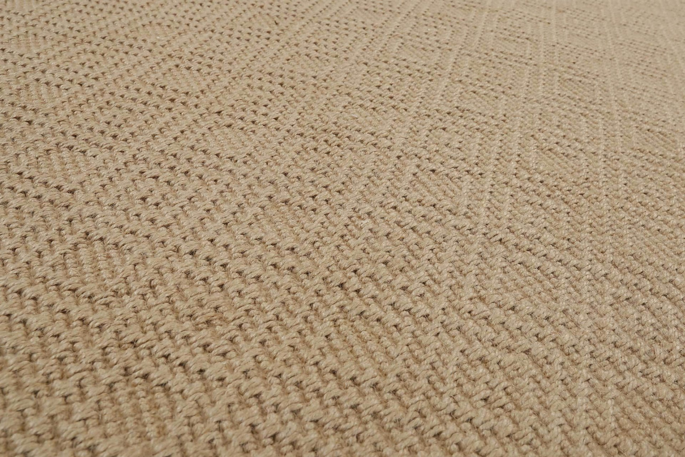Tapis en jute, dos antidérapant ,  HUGO TWO