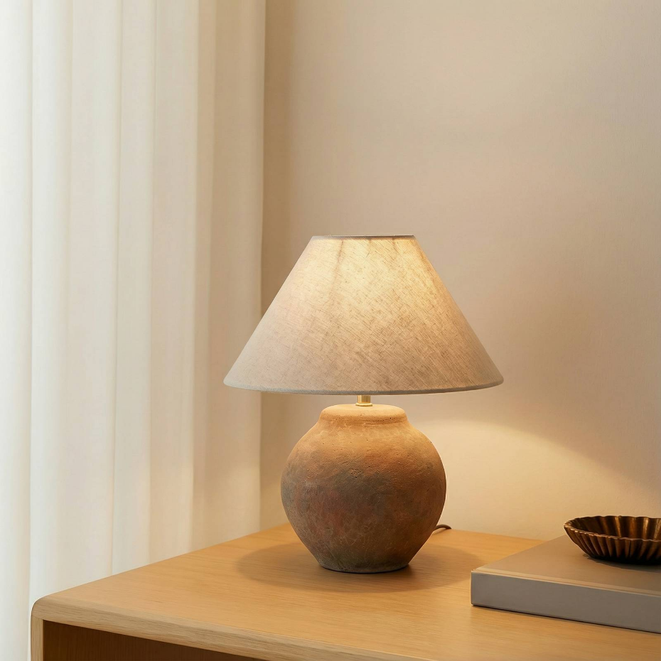 Lampe à poser en céramique scandinave