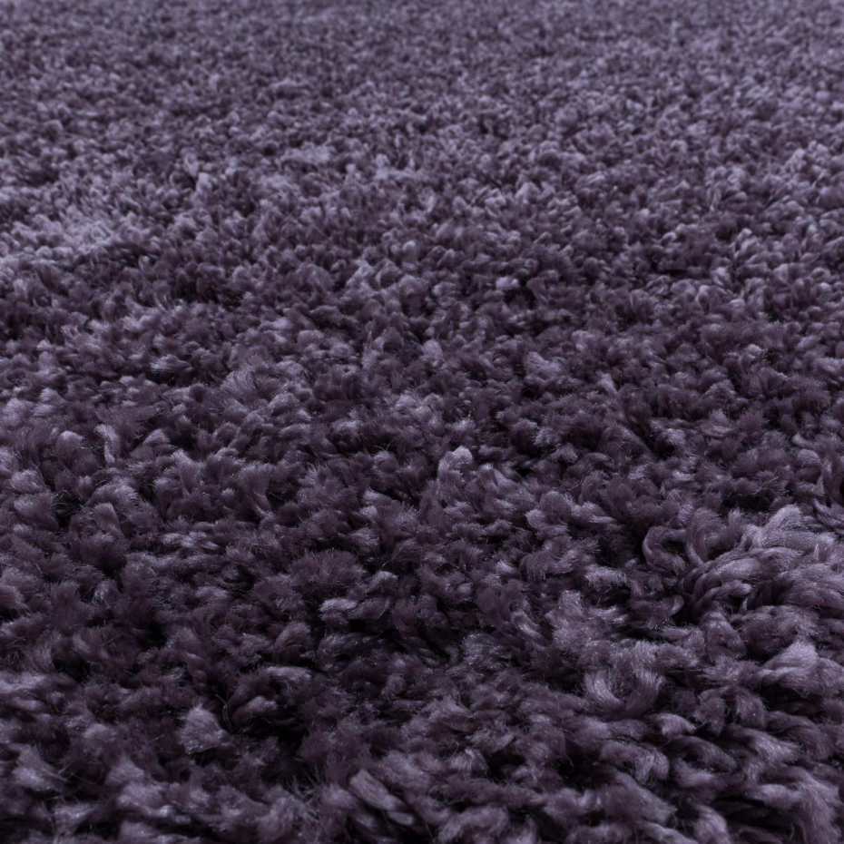 Tapis poils longs shaggy tissé motif uni UNI I