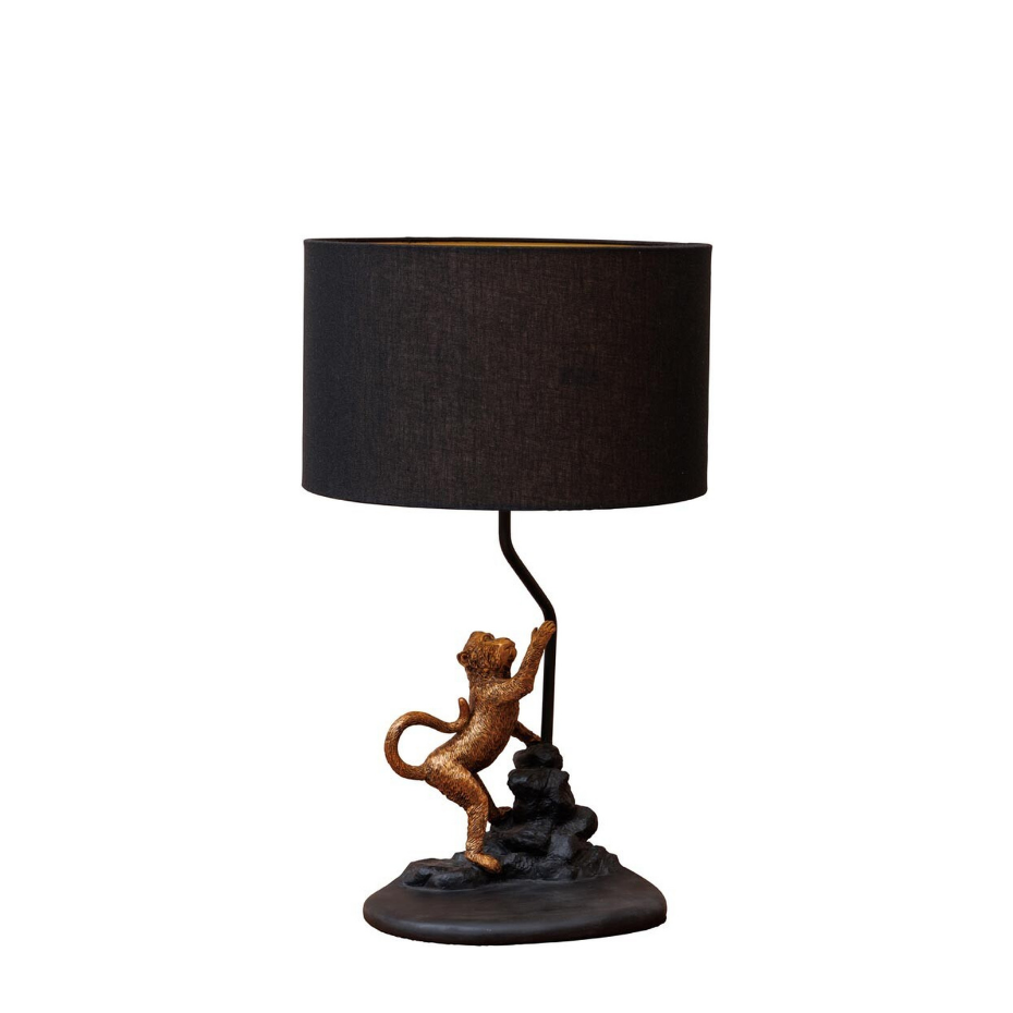 Lampe à poser en résine ROCHER