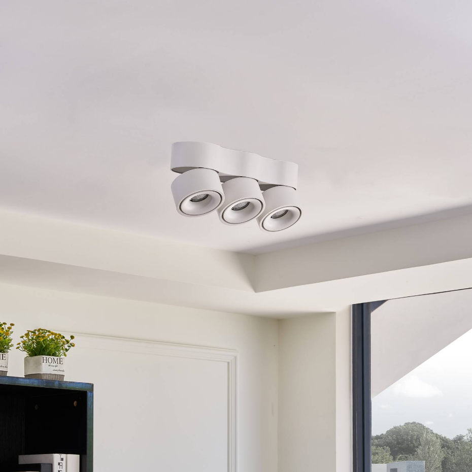 Plafonnier en aluminium moderneLED, Rotari