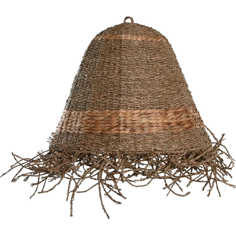 Suspension en fibre naturelle forme organique Boho