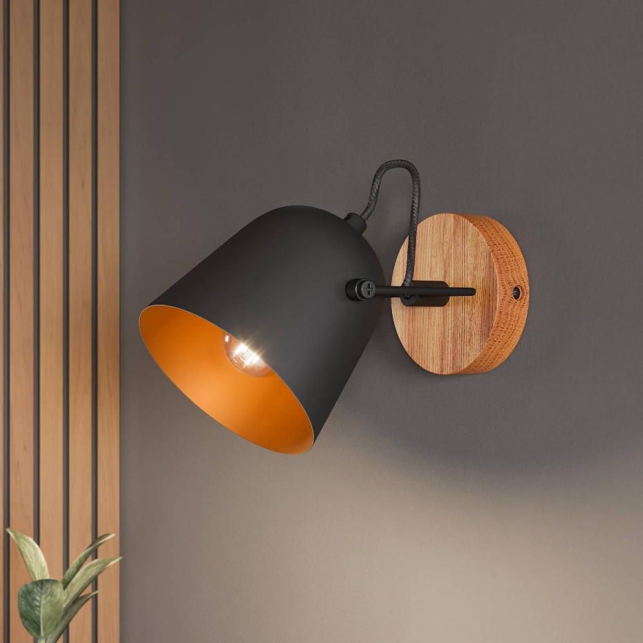 Spot en bois moderne, Adalin