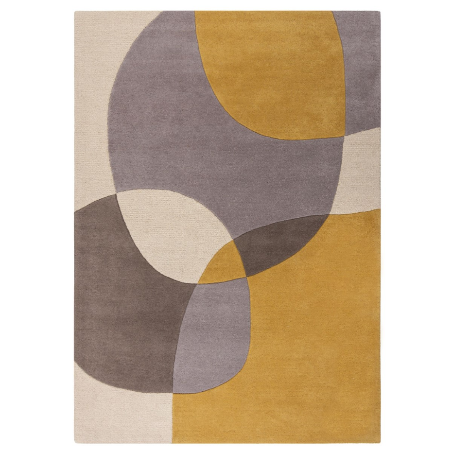Tapis salon et chambre moderne pure laine GLEE
