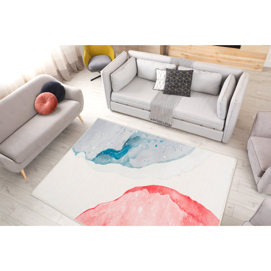 Tapis rectangulaire en polyester Picassa 500