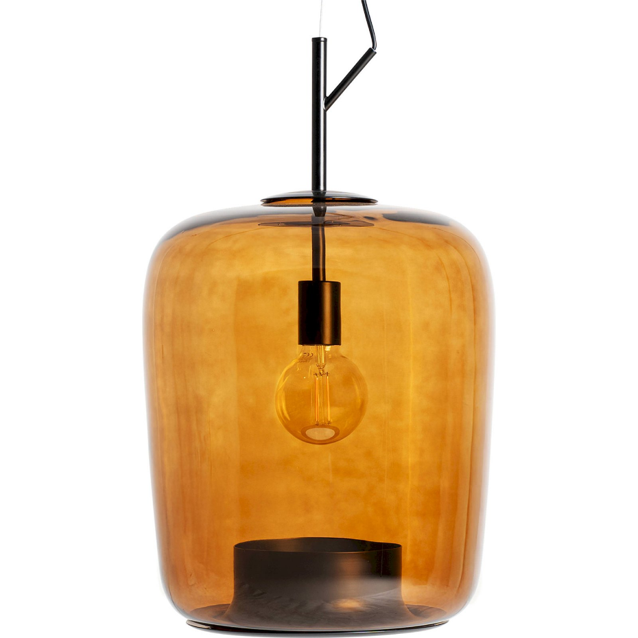 Lustre en cristal suspendu contemporain