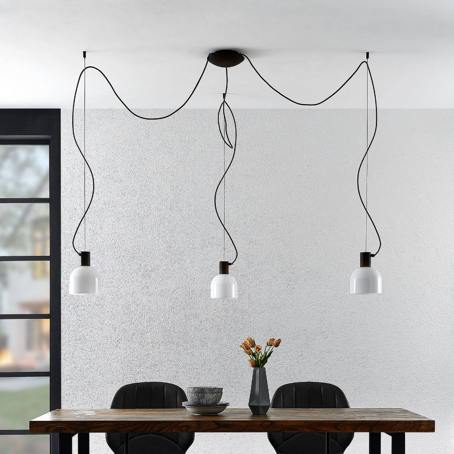 Suspension en verre moderne, Serina