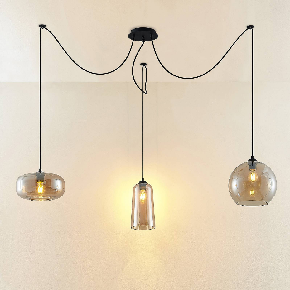 Suspension en verre vintage, Zyli