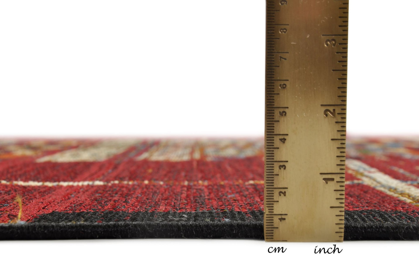 Tapis d'extérieur tissé plat à motifs géométriques - Aurora